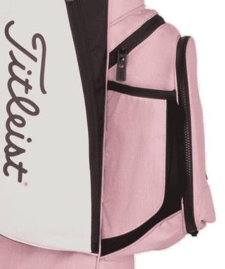 Titleist Pink Out Players 4 stand bag, růžovo/bílo/černý