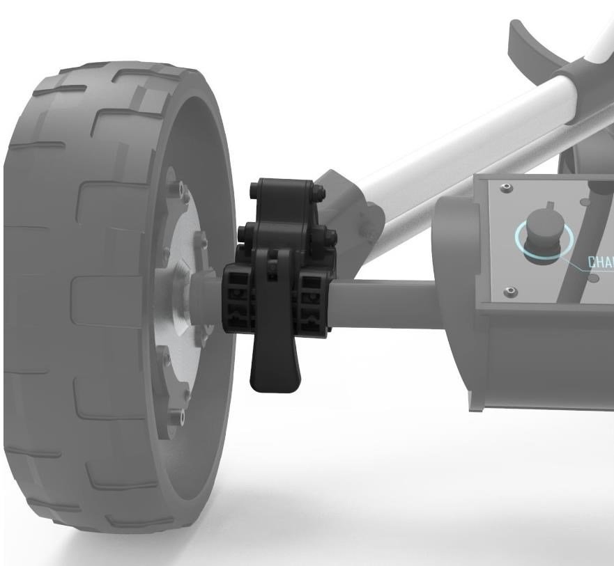 Alphard Club Booster eWheel Bracket Set, Clicgear 8.0