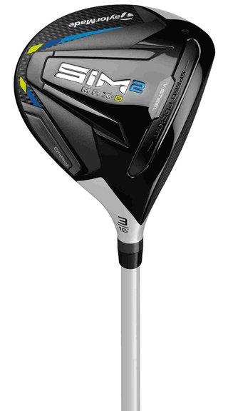 TaylorMade SIM2 Max Draw pánské fairway dřevo