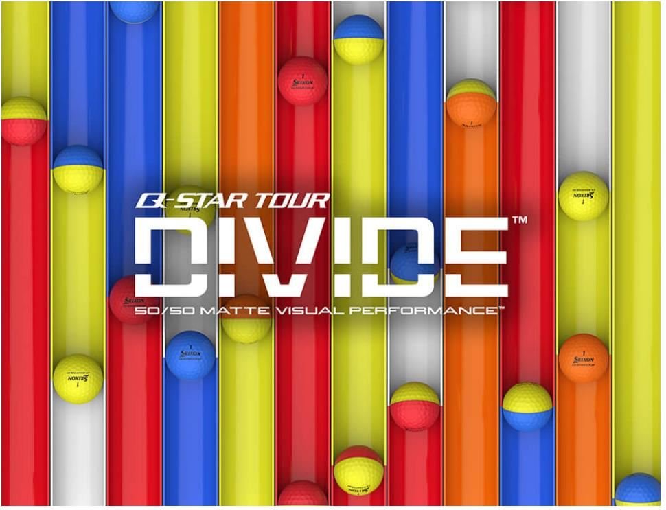 Srixon Q-Star Tour Divide golfové míčky, žluto/modré