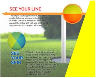 Srixon Q-Star Tour Divide golfové míčky, žluto/modré