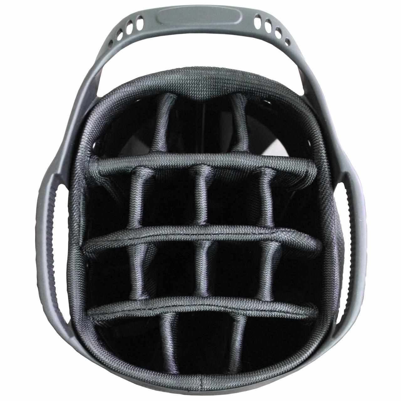 Bennington Zone Waterproof stand bag, bílo/stříbrno/limetkový