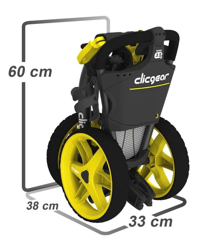 Clicgear 3.5+, černo/žlutý