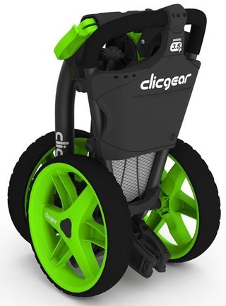 Clicgear 3.5+ golfový vozík, charcoal/lime