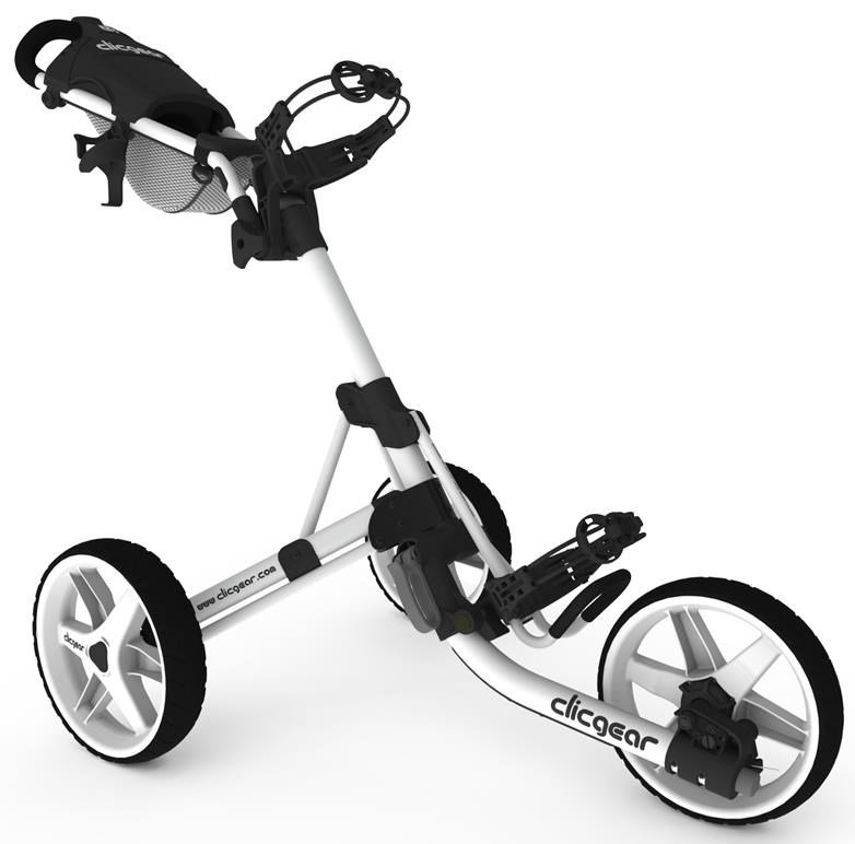 Clicgear 3.5+ golfový vozík, arctic white