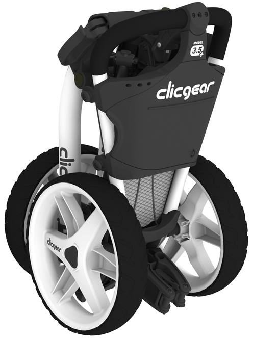 Clicgear 3.5+ golfový vozík, arctic white
