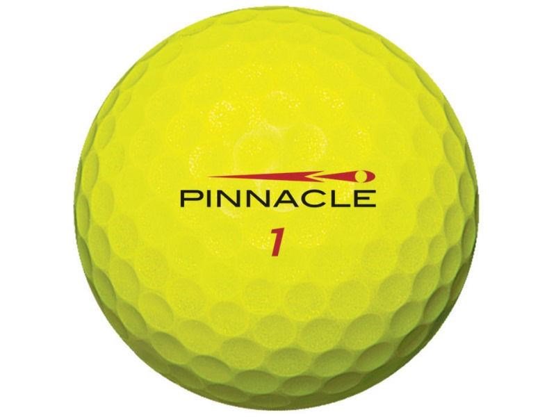 Pinnacle Gold golfové míče, žluté, 2-vrstvé
