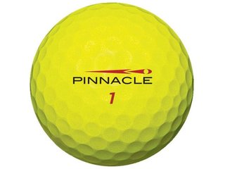 Pinnacle Gold golfové míče, žluté, 2-vrstvé