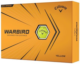 Callaway Warbird Yellow golfové míčky, žluté