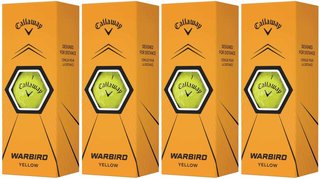 Callaway Warbird Yellow golfové míčky, žluté