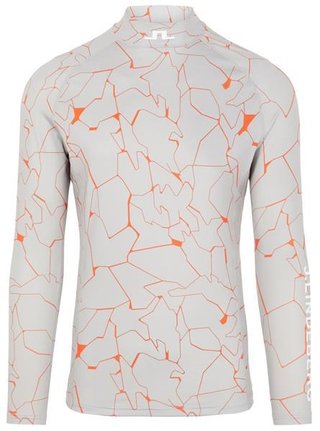 J.Lindeberg M Aello Soft pánský kompresní tričko, slit grey