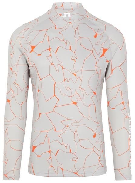 J.Lindeberg M Aello Soft pánský kompresní tričko, slit grey