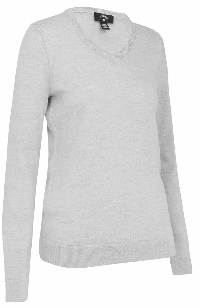 Callaway V-Neck Merino dámský svetr, pearl blue