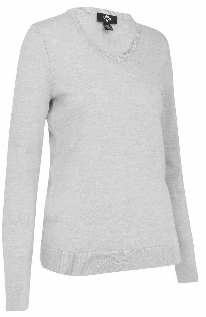 Callaway V-Neck Merino dámský svetr, pearl blue