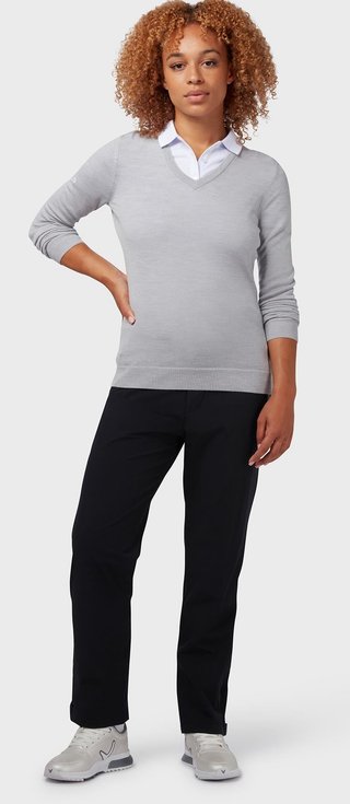 Callaway V-Neck Merino dámský svetr, pearl blue