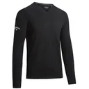 Callaway V-Neck Merino pánský svetr, černý