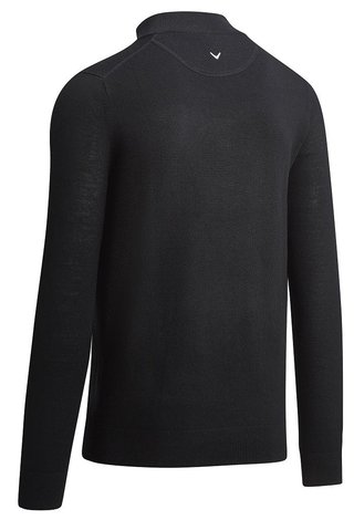Callaway 1/4 Zipped Merino pánský svetr, černý