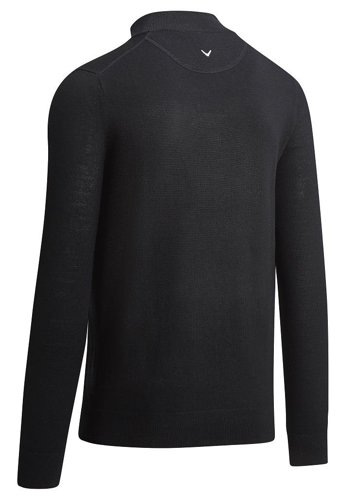 Callaway 1/4 Zipped Merino pánský svetr, černý