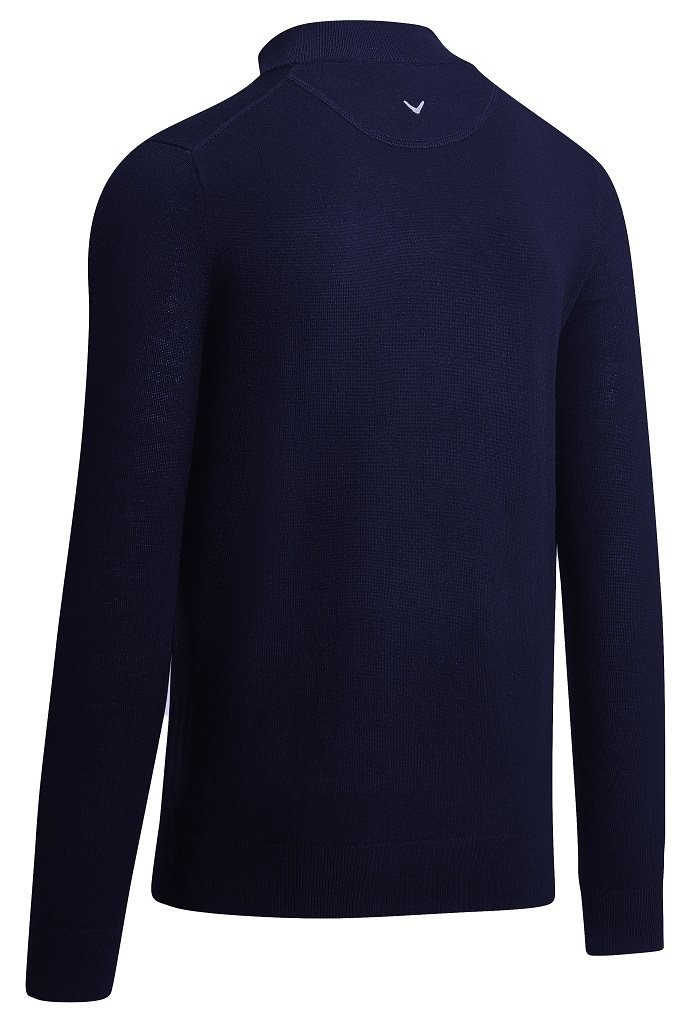 Callaway 1/4 Zipped Merino pánský svetr, modrý