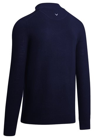 Callaway 1/4 Zipped Merino pánský svetr, modrý