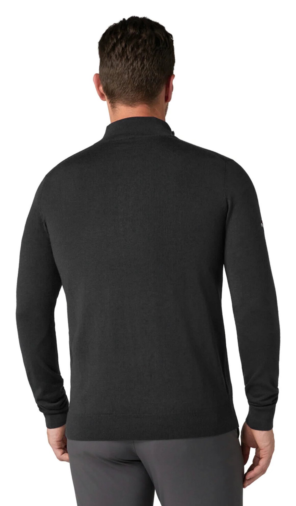 Callaway 1/4 Blended Merino pánský svetr, černý