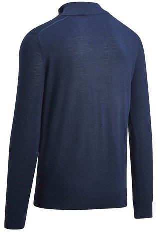 Callaway 1/4 Blended Merino pánský svetr, modrý
