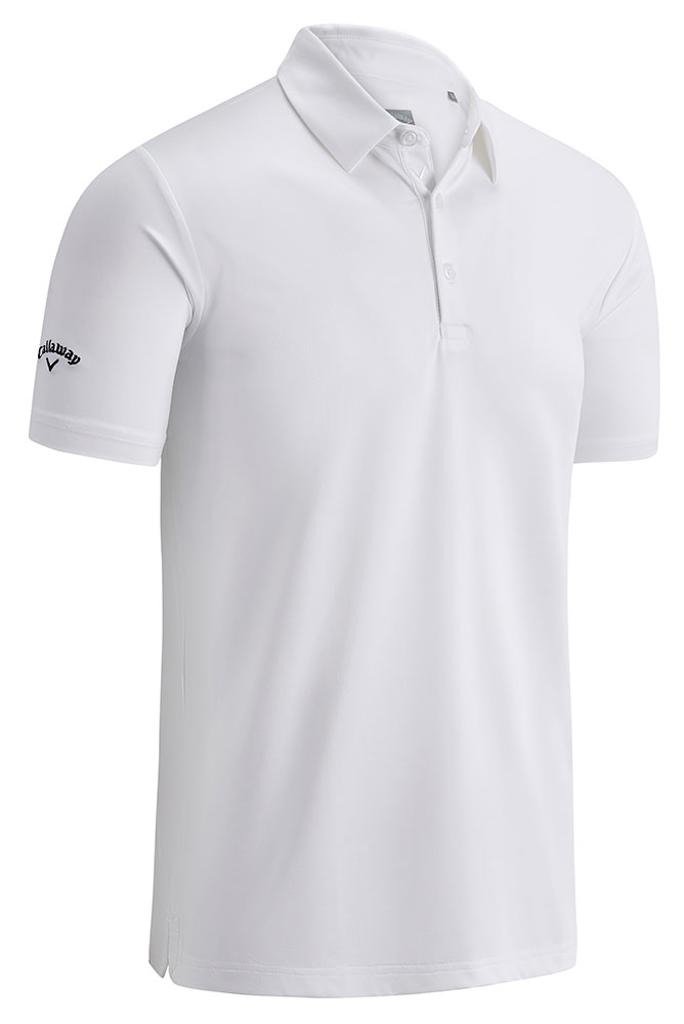 Callaway Swing Tech Solid pánské polo, bright white