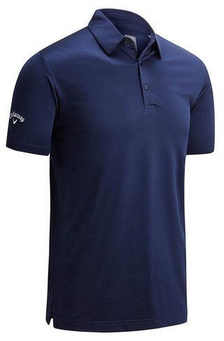 Callaway Swing Tech Solid pánské polo, peacoat