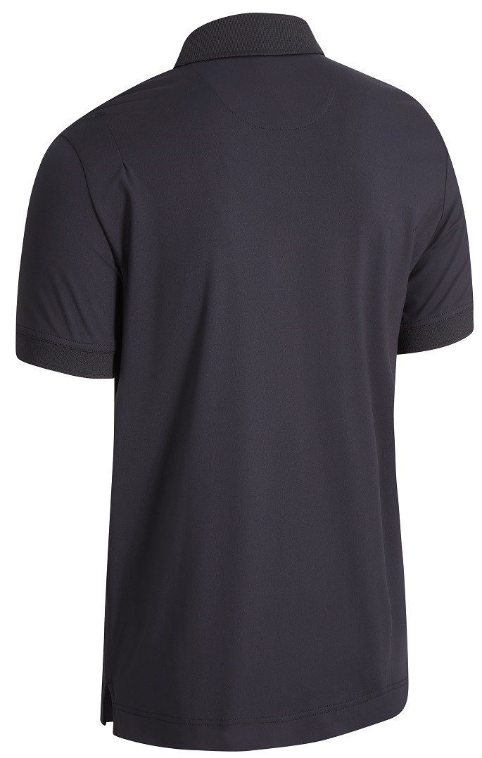 Callaway Solid Ribbed pánské polo, černé