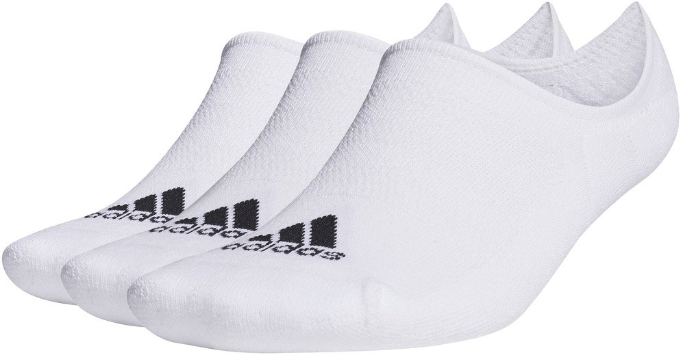 Adidas Low Cut pánské ponožky, 3páry, bílé