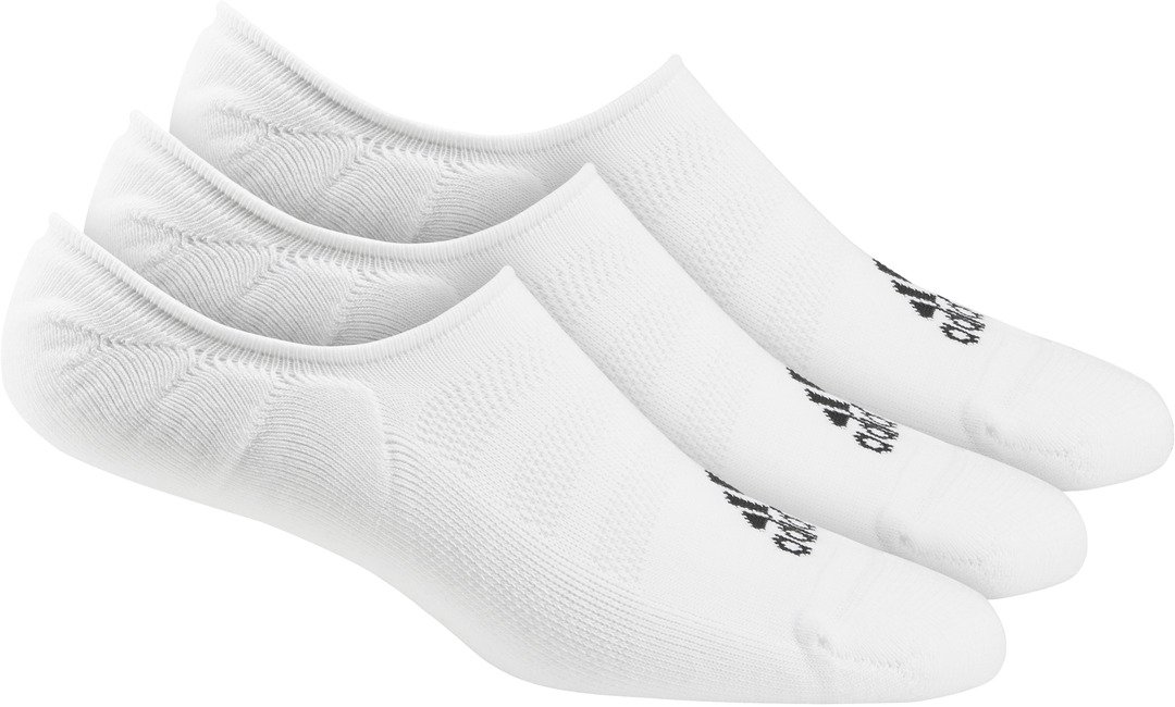 Adidas Low Cut pánské ponožky, 3páry, bílé
