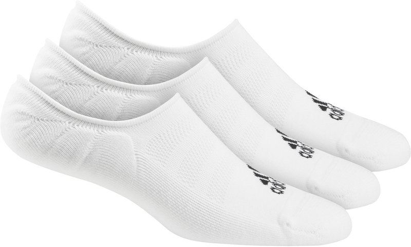 Adidas Low Cut pánské ponožky, 3páry, bílé