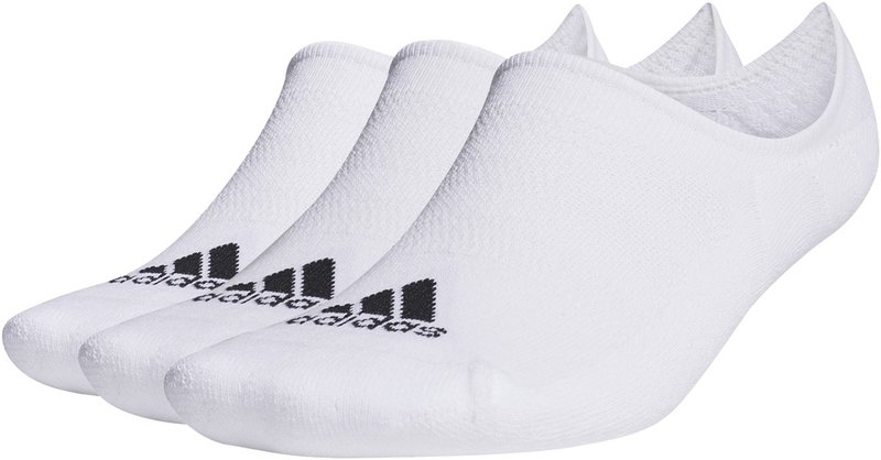 Adidas Low Cut pánské ponožky, 3páry, bílé