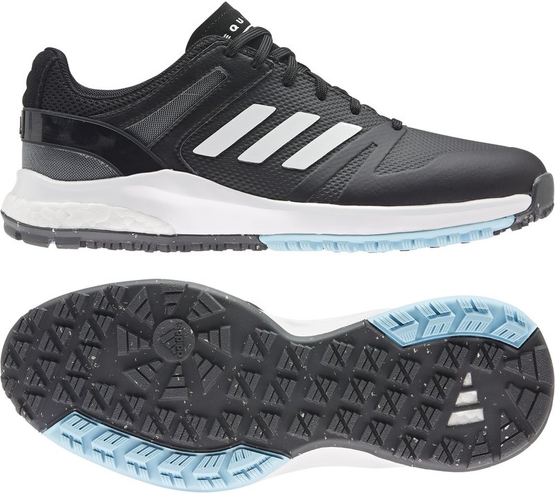 Adidas EQT Spikeless dámské golfové boty, černé