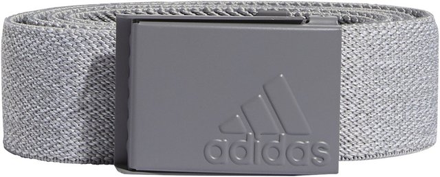 Adidas Stretch Reversible oboustranný pánský opasek, šedý