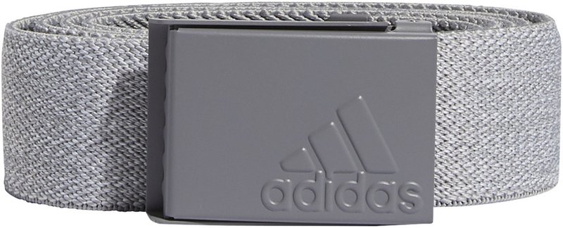 Adidas Stretch Reversible oboustranný pánský opasek, šedý