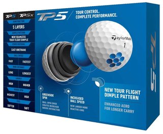 TaylorMade TP5 golfové míčky
