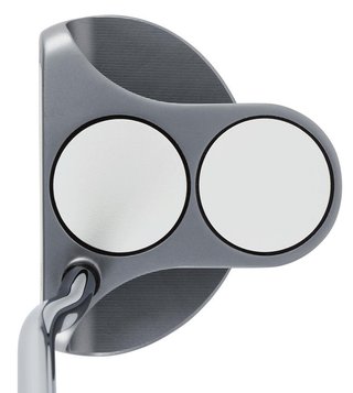 Odyssey White Hot OG 2-Ball putter, ocel