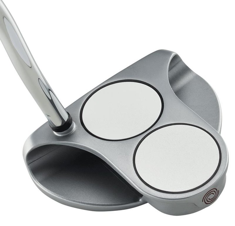 Odyssey White Hot OG 2-Ball putter, ocel
