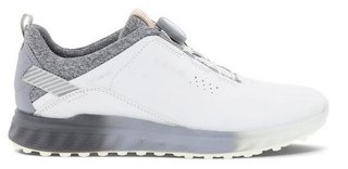 Ecco S-Three Boa dámské golfové boty, bílo/šedé