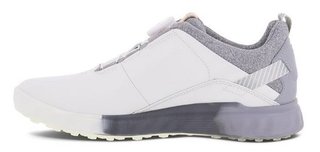 Ecco S-Three Boa dámské golfové boty, bílo/šedé