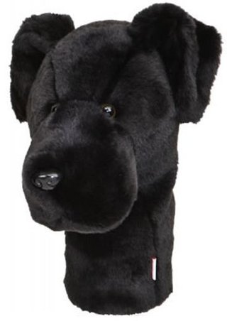 Daphne's driver headcover, černý labrador