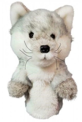 Daphne's driver headcover, stříbrná liška