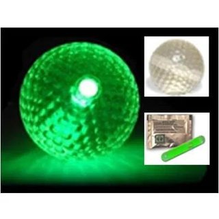 Glow Golf Ball golfový míček pro noční hru, bez tyčinky, 1ks