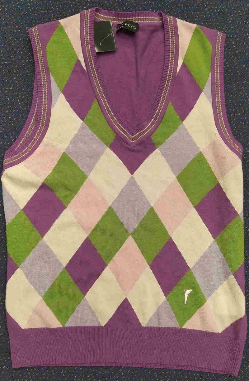 Golfino Argyle Slipover dámská vesta