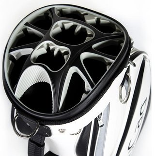 JuCad Pro cart bag, černo/šedý