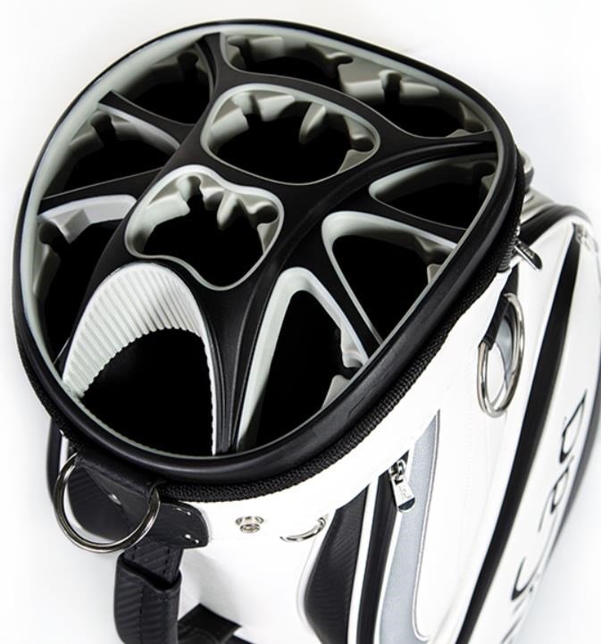 JuCad Pro cart bag, bílo/černý