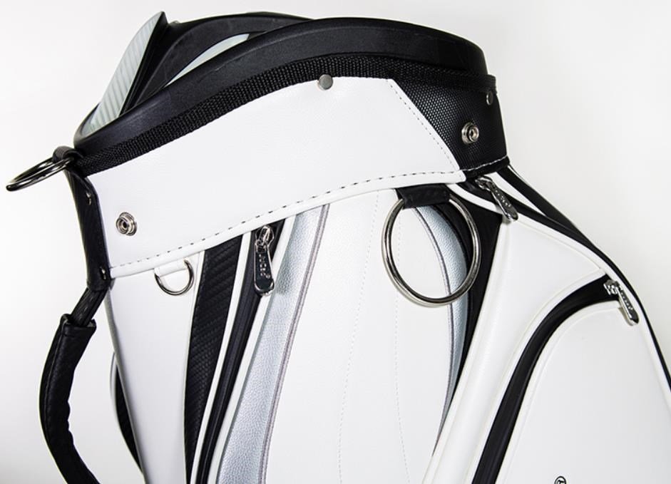 JuCad Pro cart bag, bílo/černý