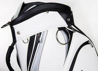 JuCad Pro cart bag, bílo/černý