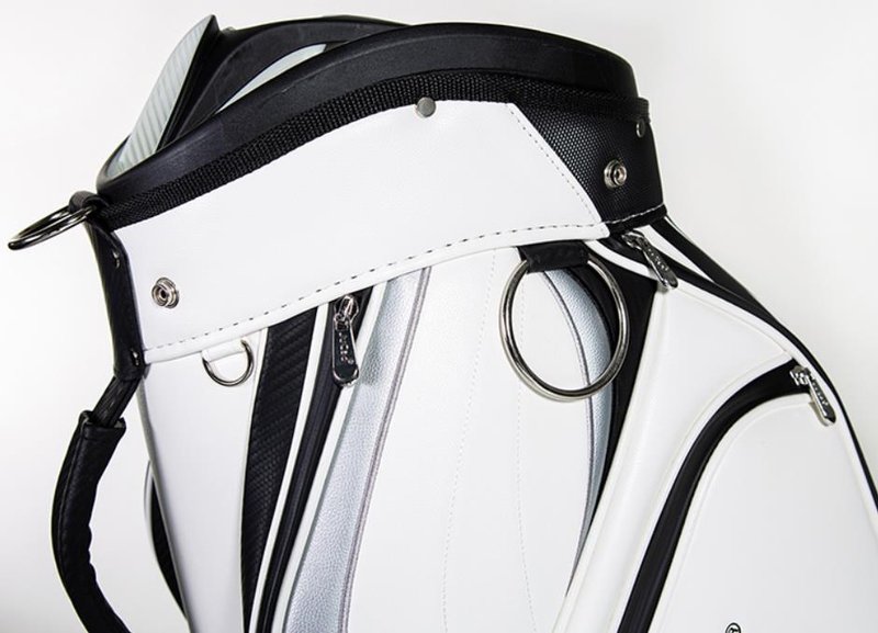 JuCad Pro cart bag, bílo/černý